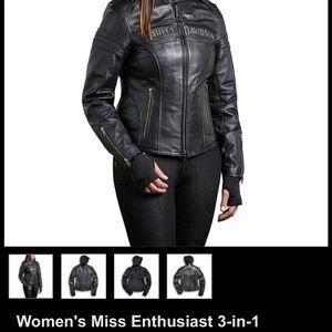 Harley Davidson 3in1 jacket